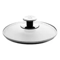 Produktbild: Fissler / Sichtkoch-Glasdeckel (Ø 20 cm) Ersatzdeckel für Pfannen, Töpfe & Schnellkochtöpfe, Transparent, 001-104-20-200/0