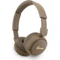 Produktbild: Guess Headphones Bluetooth 5.3 Metal Logo Script brown (30 h, Kabellos) (57983125115)