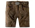 Produktbild: Stockerpoint Trachtenlederhose Bertl Herren (1-tlg) Trachtenlederhose, Trachtenhose, Bayerische Lederhose, Oktoberfest