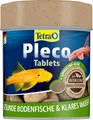 Produktbild: Tetra Pleco Tablets – Nährstoffreiches Fischfutter für alle pflanzenfressenden Bodenfische (z.B. Welse), 120 Tabletten Dose