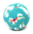 Produktbild: Bertoy 382124-9 Gummispielball Pferde klein 13cm Durchmesser