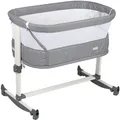 Produktbild: BabyGo Vivaldi Wiege Beistellbett grey NEU