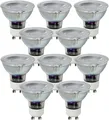 Produktbild: 10x 5 Watt LED Leuchtmittel GU10 Abstrahlungl 36° 3 Stufen dimmbar GU10COBSD-10