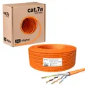 Produktbild: 25m Verlegekabel, Netzwerkkabel CAT.7a AWG23 