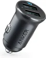 Produktbild: Anker PowerDrive 2 Alloy 24W 4.8A Duales USB Metall Auto Ladegerät mit LED-Licht