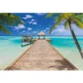 Produktbild: Komar - Fototapete Beach Resort 368 x 254 cm Fototapete