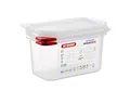 Produktbild: Araven 962.393 PP Lebensmittelbehälter, GN1/9, Durchsichtig, 100mm Höhe, 176mm Breite, 108mm Länge, 1L Kapazität