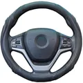 Produktbild: Lenkradbezug 37-38cm - Sportliches Design, Anti-Rutsch Funktionen