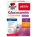 Produktbild: Glucosamin 1000 + Curcuma – Mit Vitamin C als Beitrag zur normalen Kollagenbi...