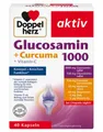 Produktbild: ✅ Doppelherz Glucosamin 1000 Curcuma Knorpel Knochen Gelenk 40 Kapseln ✅