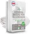 Produktbild: Welldora - Milbenbezug Bettdecke 135x200 - Allergiker Deckenbezug fachärztlich getestet - Encasing gegen Milben & Bettwanzen - Allergiker Bettwäsche