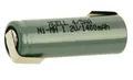 Produktbild: XCELL, NiMh Akku Industriezelle, 4/5AA, Z-Lötfahne, 43x14,5mm, 1,2V/1400mA