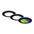 Produktbild: Briloner RGB-CCT LED Einbauleuchten-Set weiß 3xLED/4,8W
