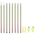 Produktbild: vidaXL Sonnensegel Stangen 2 Stk. 250 cm Verzinkter Stahl