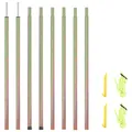 Produktbild: Sonnensegel Stangen 2 Stk. 250 cm Verzinkter Stahl