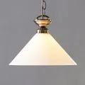 Produktbild: Lindby Esstisch Pendelleuchte Ø30 cm, Hängelampe Glas Metall, Esszimmerlampe 1x