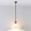 Produktbild: Lindby Glas-Pendelleuchte Otis Deckenlampe Hängeleuchte Deckenlicht 1-flammig