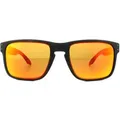 Produktbild: Lunettes De Soleil Oakley Holbrook Oo9102-E2 Mat Noir Prizm Ruby