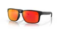 Produktbild: Oakley Sonnenbrille Holbrook (Glasfarbe: Prizm ruby) schwarz matt - 1 Brille