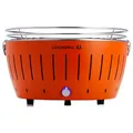 Produktbild: LotusGrill XL Mandarinenorange G435 der raucharme Holzkohlegrill/Tischgrill USB