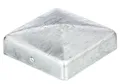 Produktbild: Alberts 10 x Pfostenkappe für Holzpfosten  flache Form feuerverzinkt 90 x 90 mm