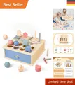 Produktbild: Hochwertiges Montessori Holzspielzeug ab 1 Jahr – Farben und Formen entdecken