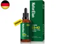 Produktbild: Vitamin D3 K2 hochdosiert Tropfen - 20000I.E. + Vitamin K2 MK7 200 mcg pro
