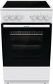 Produktbild: Gorenje GEC5A21WG Elektro-Standherd, 50cm breit, 74 L, Glaskeramikkochfeld, PerfectGrill, Restwärmeanzeige, weiß
