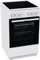 Produktbild: Gorenje GEC5A 21 WG Elektro-Standherd - freistehend - weiß - Glaskeramik-Kochfeld - 74 Liter - PerfectGrill - Pizzamodus 300°C - AquaClean