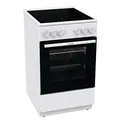 Produktbild: Gorenje GEC5A 21 WG Elektro-Standherd mit Glaskeramik-Kochfeld / 50 cm / 74 Liter/PerfectGrill/Pizzamodus 300°C/AquaClean/weiß
