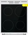 Produktbild: Gorenje Elektroherd Standherd 50cm Glaskeramik Weiß A 74L AquaClean