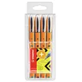 Produktbild: Tintenroller STABILO worker fein 4er Pack 4 Farben Patronenroller Rollerball Set