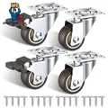 Produktbild: Bremsrollen für Möbel | 38mm Lenkrollen | 4er Set Kleinteile