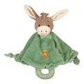 Produktbild: Sterntaler Schmusetuch M Esel Emmilius, Babyspielzeug ab Geburt, Flauschstoff und Polycotton, Hellgrün/Mehrfarbig