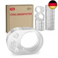 Produktbild: LouMaxx Türklinkenpuffer - 12er Set transparente Türstopper Klinke – Türgriff Pu