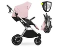 Produktbild: Hauck Sportbuggy Vision X - Melange Rose, Sportwagen mit Liegefunktion, Einhandfaltung & Regenschutz - bis 25 kg