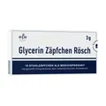 Produktbild: GLYCERIN ZÄPFCHEN Rösch 3 g gegen Verstopfung 10 St.