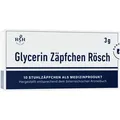 Produktbild: Glycerin Zäpfchen Rösch 3 g 10 St