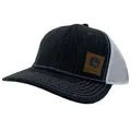 Produktbild: John Deere Baseballkappe mit Wildleder-Logo, Schwarz, Schwarz, Einheitsgröße