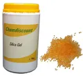 Produktbild: Silica Gel mit orangem Indikator 1kg Silicagel Silika Gel  regenerierbar