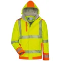 Produktbild: Gr .2XL (62/64) *RICKMER* WATTIERTE WARNSCHUTZ-SOFTSHELLJACKE gelb *RICKMER* PAD