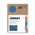 Produktbild: Schlafgut Easy Jersey Kissenbezug 40x60 cm Blue Mid mit 100% Baumwolle, superweicher & atmungsaktiver Kopfkissenbezug