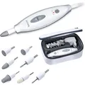 Produktbild: Beurer Nagelfräser MP 41, mit LED-Licht, elektrisch, 2 Geschwindigkeitsstufen, 7 Aufsätze