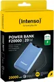 Produktbild: Intenso Powerbank F20000 PD 3.0 20000 mAh 1x USB Typ A und C OUT blau
