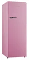 Produktbild: SCHOEPF Vollraum-Kühlschrank Retro RKS245P / EEK: E / Pink / 238 L