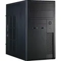 Produktbild: XT-01B-350GPB, Tower-Gehäuse schwarz, inkl. 350-Watt-Netzteil