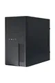 Produktbild: Chieftec PC-Gehäuse Schwarz XT-01b-350GPB mATX mit 350W Netzteil, Mehrfarbig