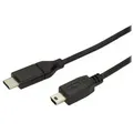 Produktbild: STARTECH USB-C auf Mini USB Kabel Audio, Video, Display & TV Optionen & Zubehör Videoadapter &