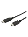 Produktbild: StarTech.com USB-C to Mini-USB Cable - M/M - 2 m 6ft - USB 2.0 - USB-C cable - 2 m USB2CMB2M