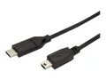 Produktbild: StarTech.com USB-C auf Mini USB Kabel - St/St - 2m - USB 2.0 - USB C zu USB Mini - USB Typ C auf Mini USB - USB-Kabel - USB-C (M)